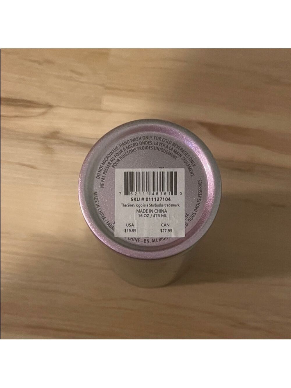 Starbucks Metallic Pink Tumbler - Picture 6 of 6
